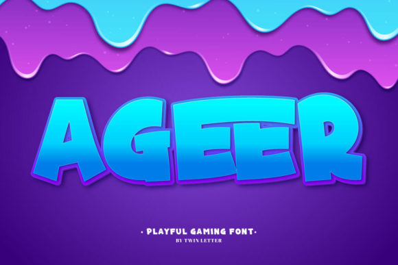 Ageer Typeface Review: Playful Display Fonts for Kids Brands