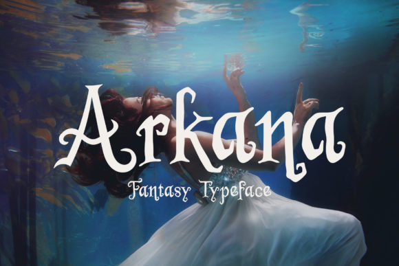 Arkana Font Review: A Whimsical Display Typeface for Creative Projects