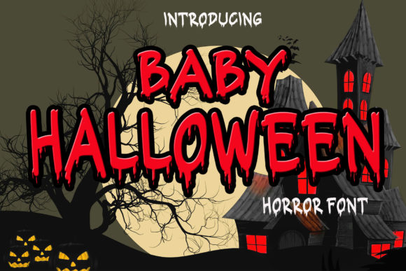 Baby Halloween Font: Spooky Style for Your Designs