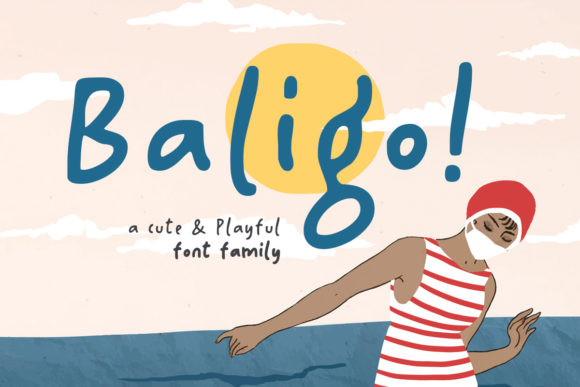 Baligo Display Font: A Playful Typeface for Digital Branding