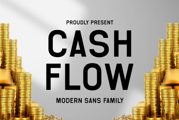 Cashflow Display Font for Strong Visual Impact in Marketing Campaigns