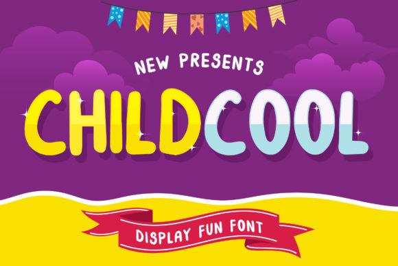 ChildCool: A Whimsical Display Font for Playful Brand Identity