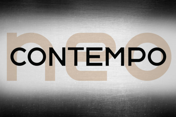 Contempo Neo Typeface: Bold Typography for Modern Business Branding