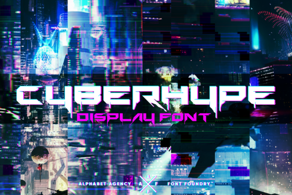 Cyberhype: The Ultimate Display Font for Bold Typography