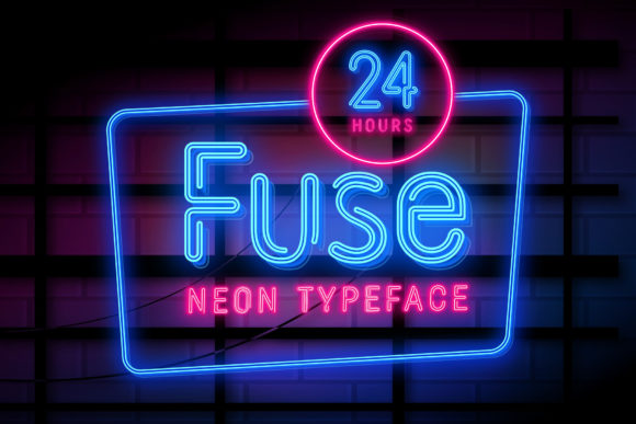 Fuse Display Font for Creative Craft Projects