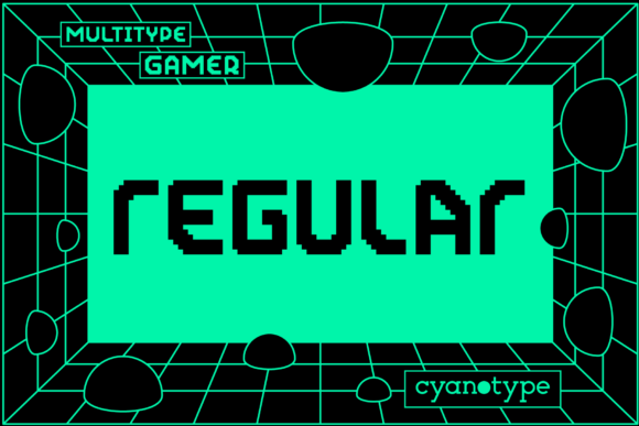 Gamer Regular Font for Trendy Editorial Design
