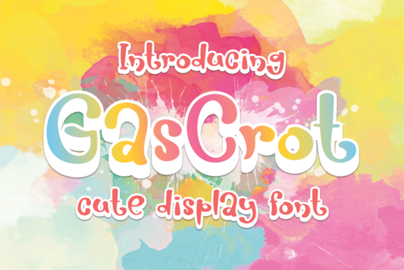 Gas Crot Display Font for Editorial and Creative Projects