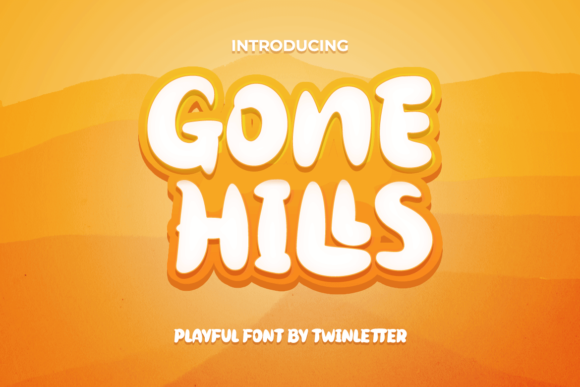 Gone Hills: The Playful Display Font for Scroll-Stopping Campaigns