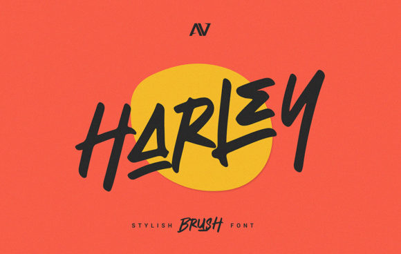 Harley Graffiti Display Font Review for Streetwear and Branding