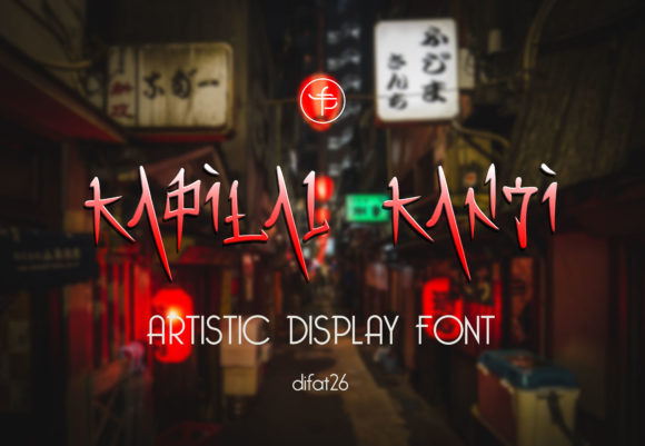 Kapital Kanji: A Bold Display Font for Modern Designers
