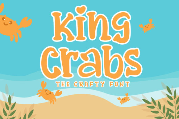 King Crabs Font for Vibrant Digital Branding and Campaigns