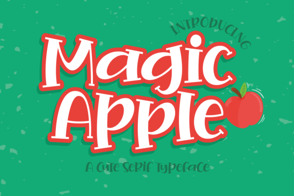 Magic Apple Font for Branding and Marketing