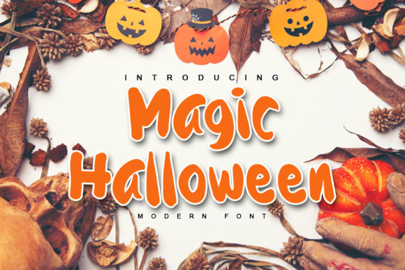 Magic Halloween Font for Modern Web Design