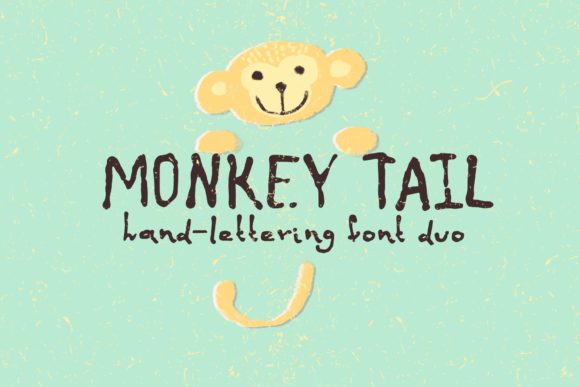 Monkey Tail Typeface Review: A Playful Display Font for Creative Brands