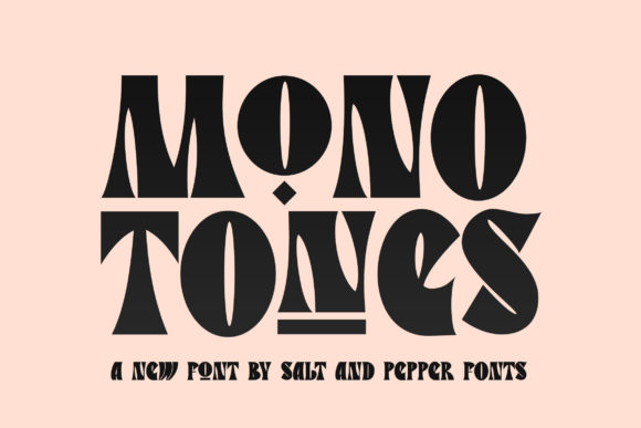 Monotones Display Font for Scroll-Stopping Social Campaigns