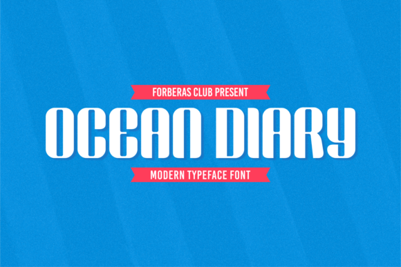 Ocean Diary Font for Modern Branding and Creative Designs