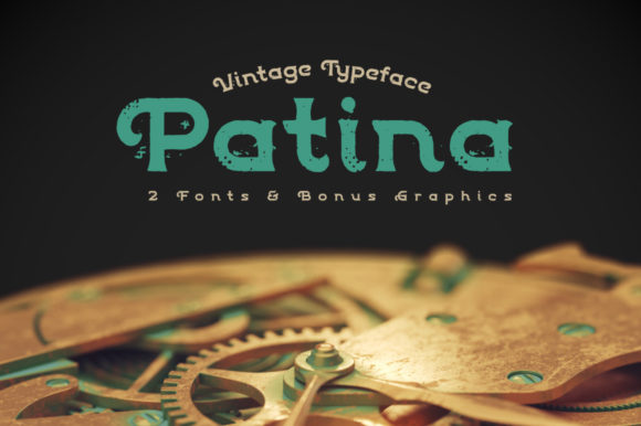 Patina Display Font Review for Brand Identity