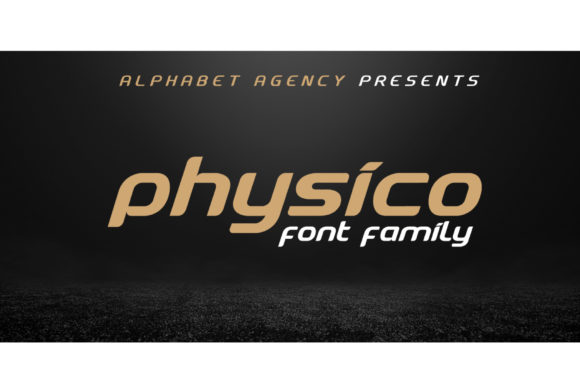 Physico: A Modern Display Font for Web Design