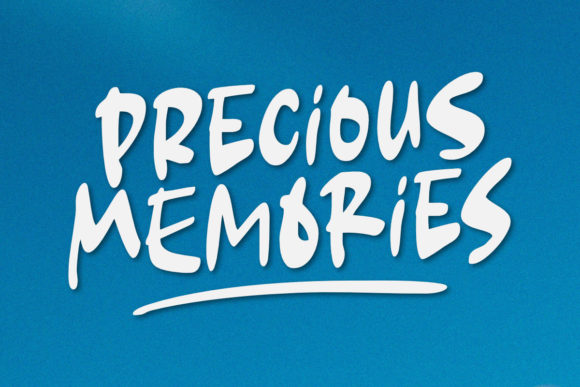 Precious Memories Font for Memorable Marketing