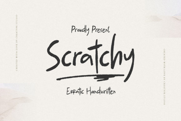 Scratchy Font – A Vintage-Styled Display Typeface for Editorial Design