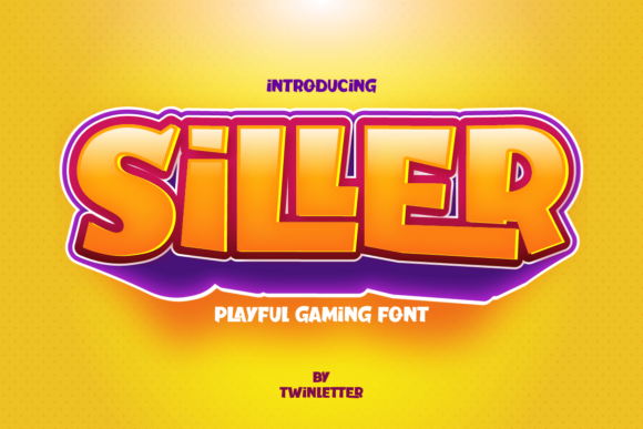 Siller Display Font for Playful and Bold Web Typography