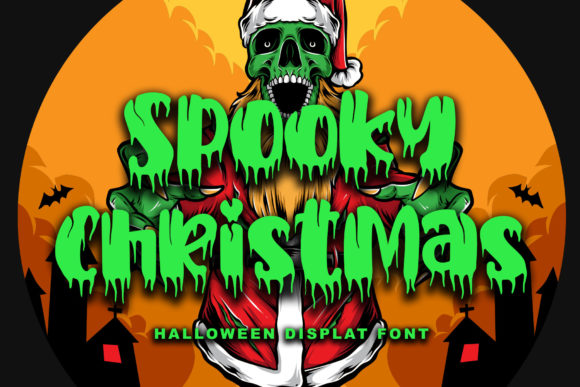 Spooky Christmas Typeface: Elevating Seasonal Editorial Design