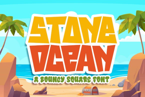 Stone Ocean Font Review: Playful Typography for Kids and Creative Campaigns
