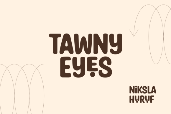 Tawny Eyes: A Quirky Display Font for Creative Projects