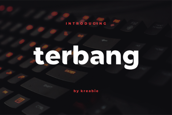Terbang Bold Display Font for High-Impact Campaigns