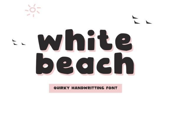 White Beach Font for Modern Web Design Projects